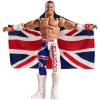 WWE Elite Figure, British Bulldog Battle Action Figure   